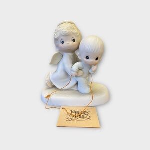 1982 Precious Moments Jonathan & David The First Noel Ornament